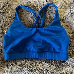 Lululemon Sports Bra, Sz 6, Royal Blue